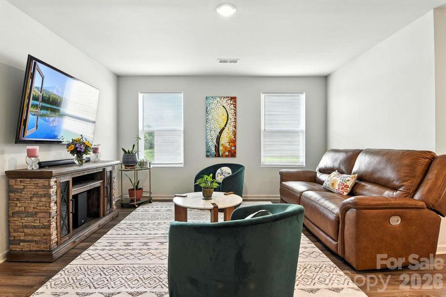 Furnished interior view inside a new home in Trivium, Newton (Image 9).