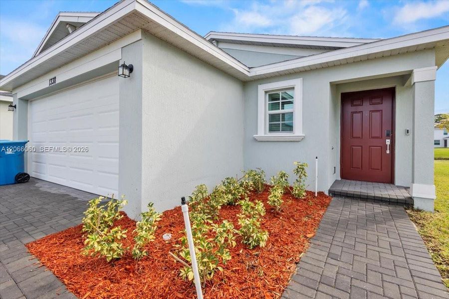 Exterior details and patio area of a home in , Palm Bay (Image 3). Exterior details and patio area of a home in , Palm Bay (Image 3).