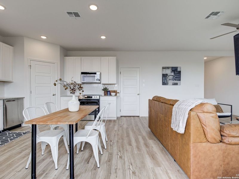 Furnished interior view inside a new home in Applewhite Meadows, San Antonio (Image 17).