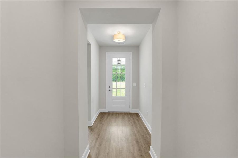 Spacious, unfurnished interior of a new home in Waters Edge, Mansfield (Image 3).