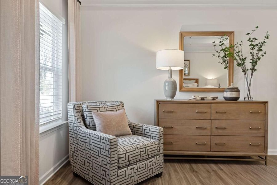 Furnished interior view inside a new home in Cobblestone Crossing Commons, Byron (Image 32).