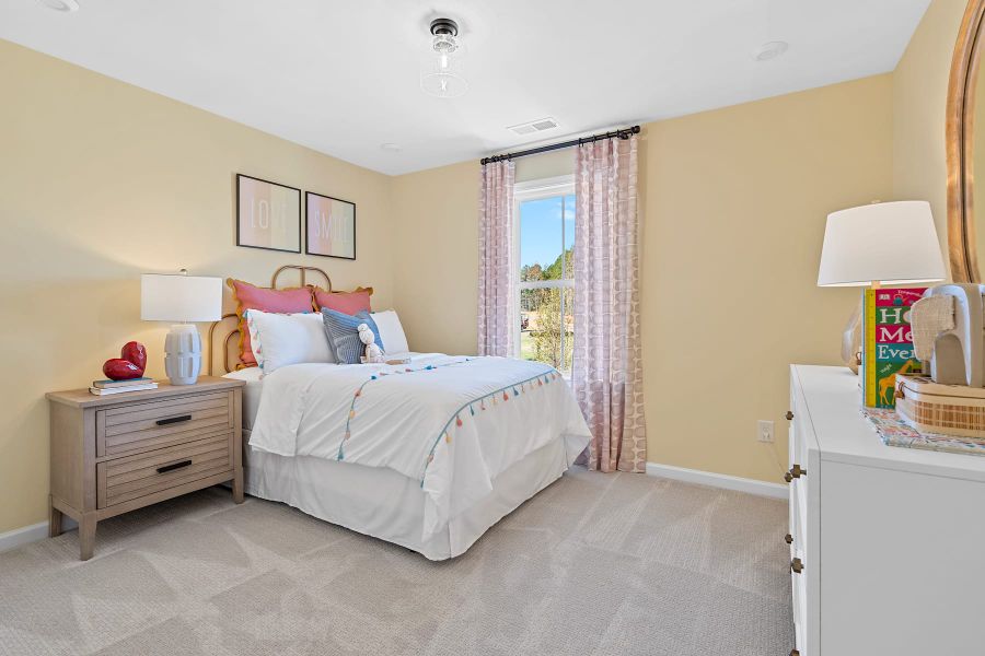 Representative furnished interior of a home built from the Woodwright by Tri Pointe Homes in Alton Creek, Mint Hill (Image 37).