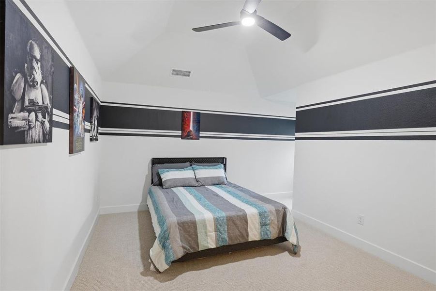 Furnished interior view inside a new home in Trinity Falls: 70ft. lots, McKinney (Image 28).