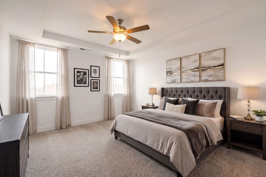 Representative furnished interior of a home built from the The Ash M by Davidson Homes LLC in Parks at Foster Crossing, Anna (Image 8).