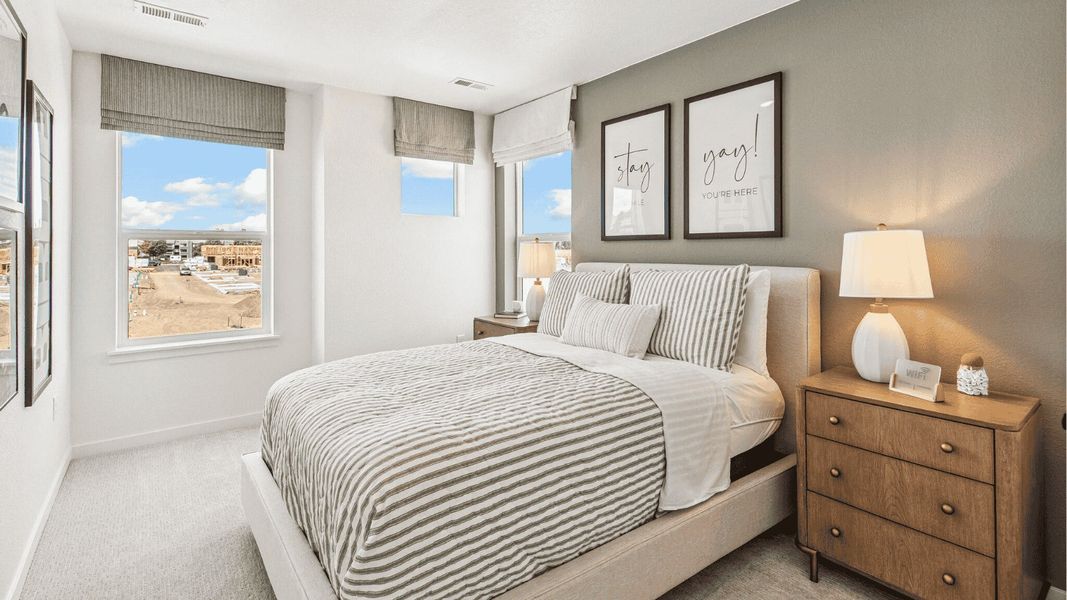 Furnished interior view inside a new home in Villas at Vantage, Berthoud (Image 10). Furnished interior view inside a new home in Villas at Vantage, Berthoud (Image 10).