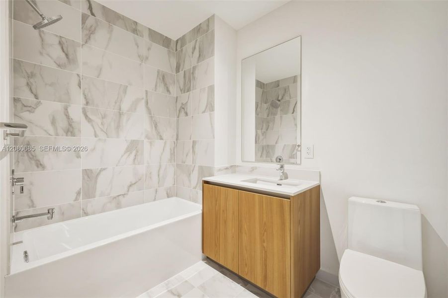 Furnished interior view inside a new home in , Miami (Image 12). Furnished interior view inside a new home in , Miami (Image 12).