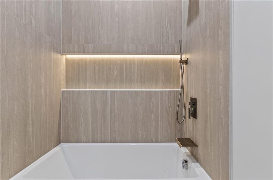 Close-up of interior finishes inside a home in , Dacula (Image 22).