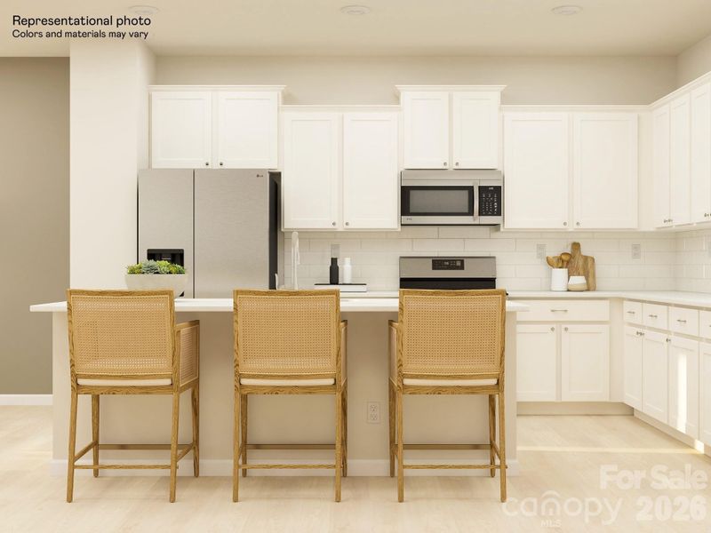 Furnished interior view inside a new home in Village of Waxhaw, Waxhaw (Image 11).