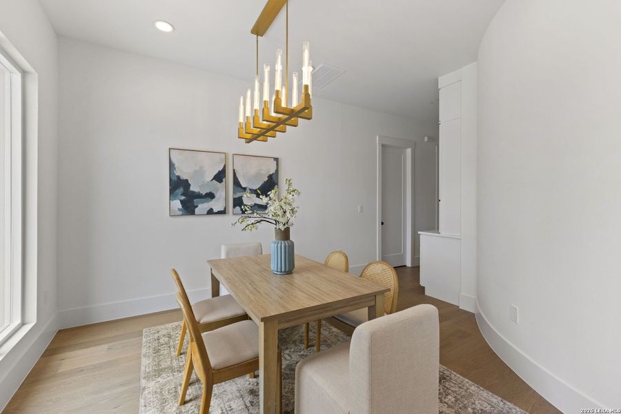 Furnished interior view inside a new home in , Bulverde (Image 46).