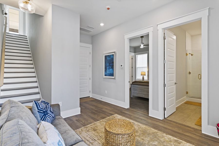 Representative furnished interior of a home built from the The Heron 20 by Brock Built in Twin Palms, Inlet Beach (Image 20).