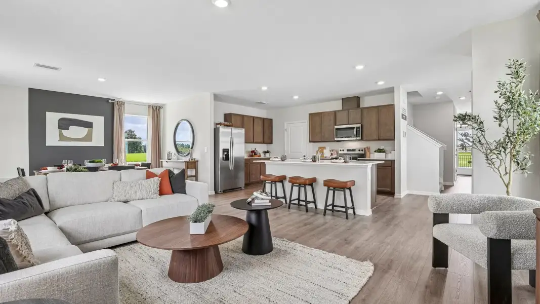 Furnished interior view inside a new home in Farm at Varrea, Plant City (Image 6).