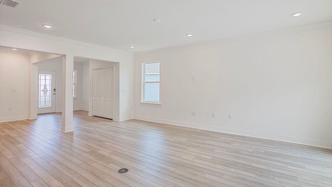 Representative unfurnished interior of a home built from the Ashton by Maronda Homes in Brookshire Green, Kingsland (Image 20).