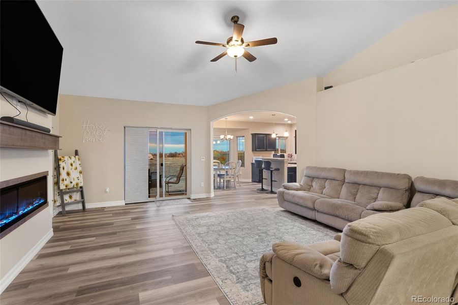 Furnished interior view inside a new home in , Pueblo (Image 6). Furnished interior view inside a new home in , Pueblo (Image 6).