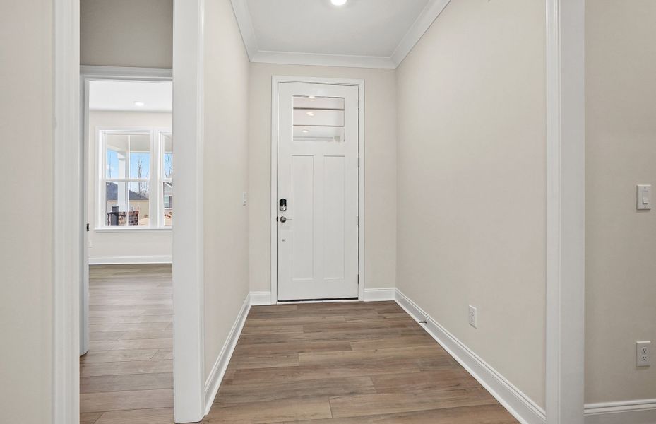 Spacious, unfurnished interior of a new home in Carolina Riverside, Belmont (Image 32).