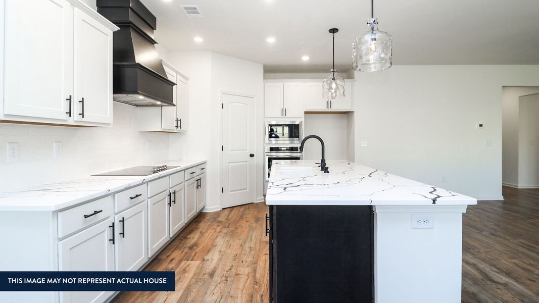 Furnished interior view inside a new home in Riverwalk, Monroe (Image 4).