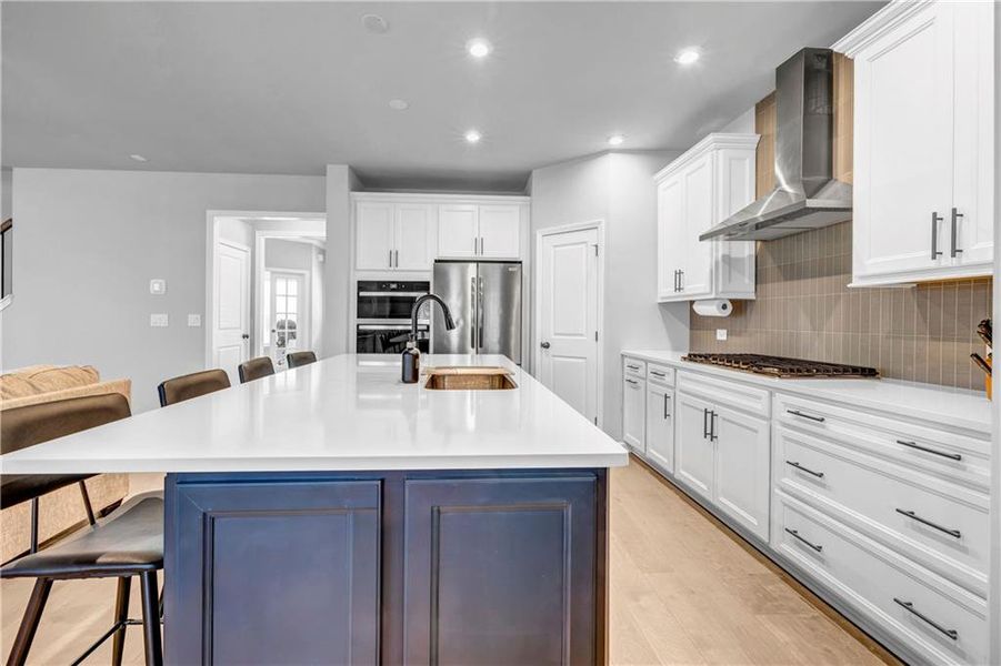 Furnished interior view inside a new home in Briar Creek, Atlanta (Image 17).