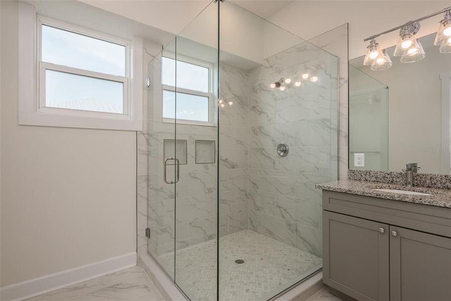 Main Master Bathroom of Sold Model Home