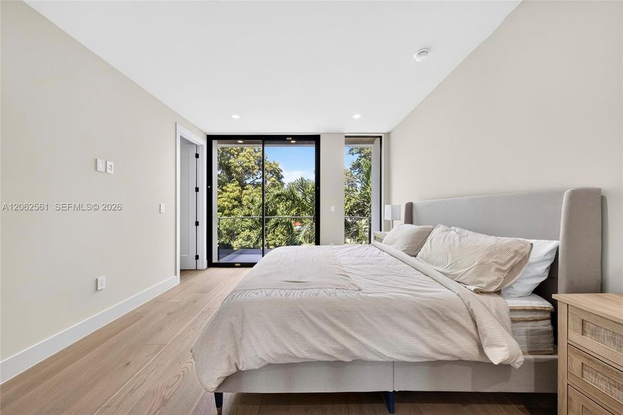 Furnished interior view inside a new home in , Miami (Image 12).
