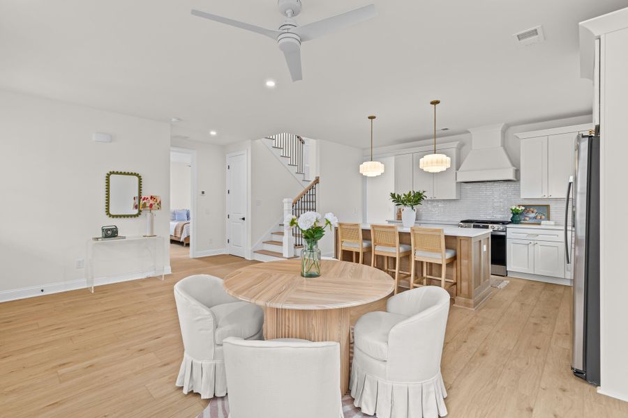 Furnished interior view inside a new home in Park Circle Single Family Homes, North Charleston (Image 9).