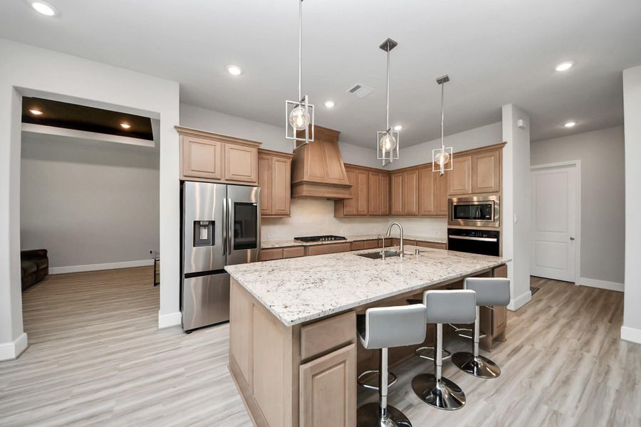 Furnished interior view inside a new home in Sienna 70', Missouri City (Image 27). Furnished interior view inside a new home in Sienna 70', Missouri City (Image 27).