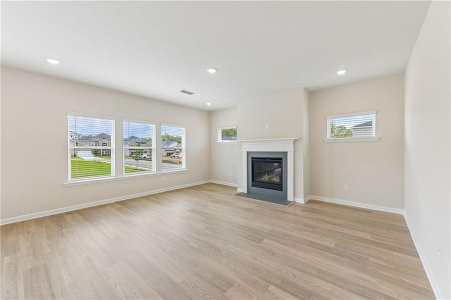 Spacious, unfurnished interior of a new home in Parkside at Grayson, Grayson (Image 36).