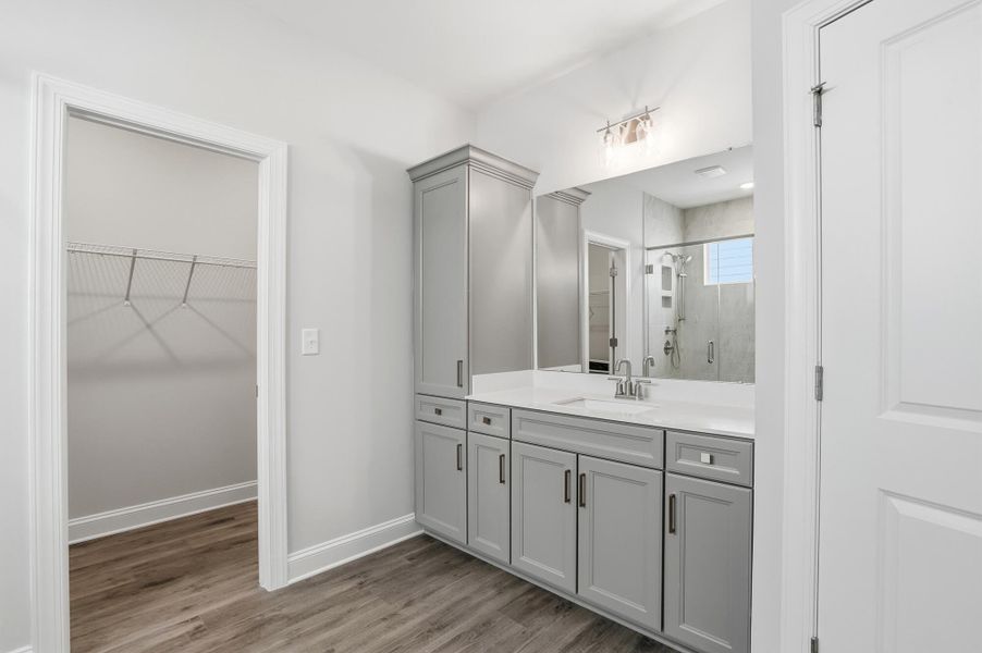 Furnished interior view inside a new home in Carrington, Stanley (Image 18). Furnished interior view inside a new home in Carrington, Stanley (Image 18).