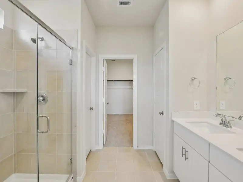 Furnished interior view inside a new home in Heights of Barbers Hill, Baytown (Image 6).