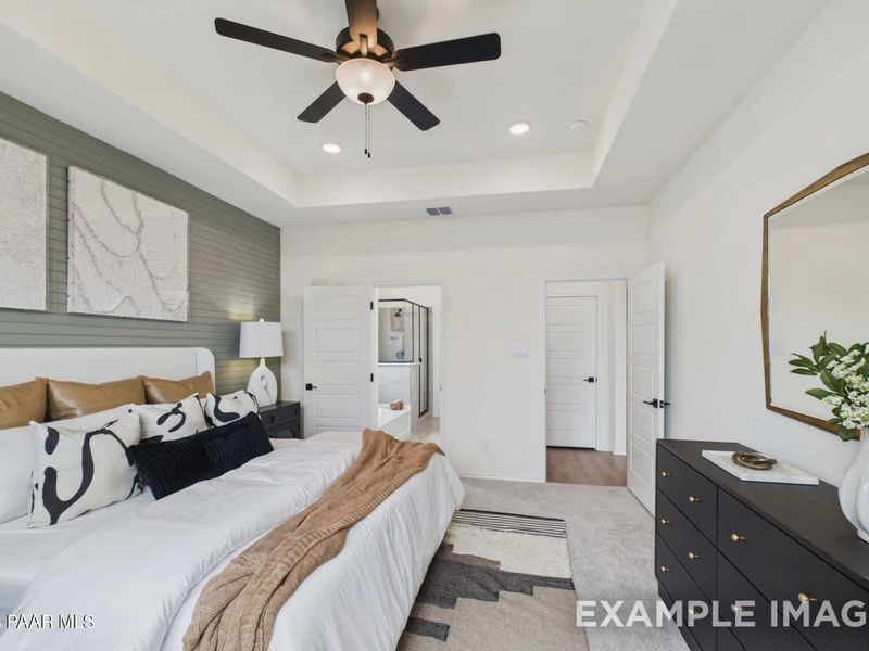Furnished interior view inside a new home in North Ridge at Pronghorn Ranch, Prescott Valley (Image 13).