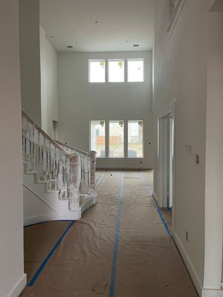 In-progress construction of a new home in Clopton Farms, Montgomery, TX (Image 3).