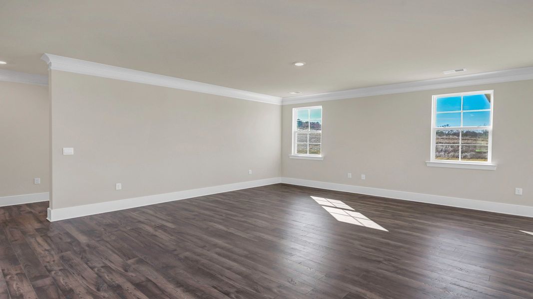 Spacious, unfurnished interior of a new home in Livingston Woods, Irmo (Image 26). Spacious, unfurnished interior of a new home in Livingston Woods, Irmo (Image 26).