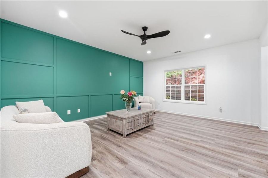 Furnished interior view inside a new home in , Gainesville (Image 10).