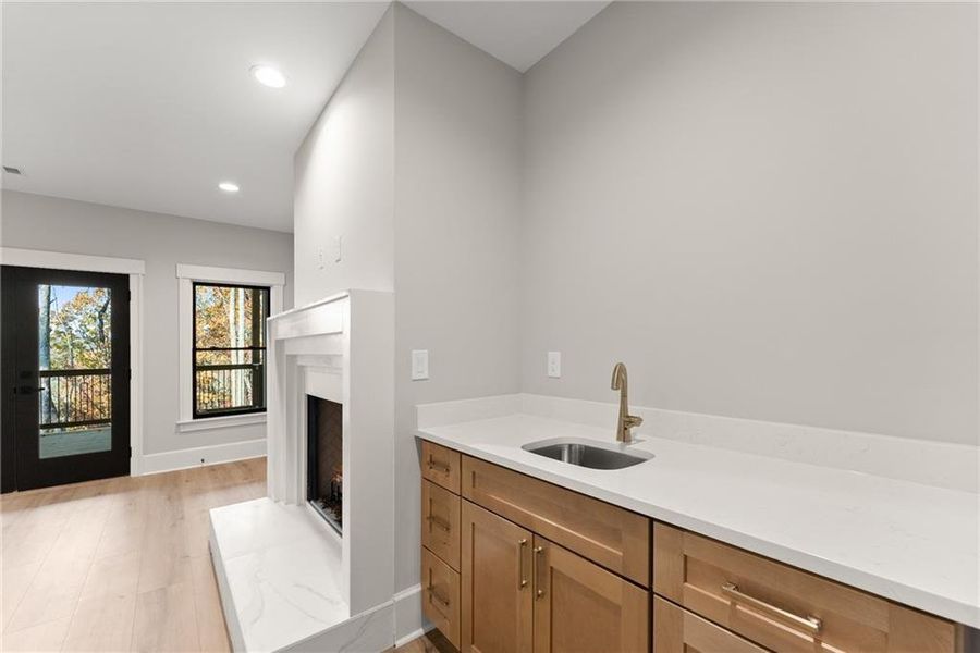 Furnished interior view inside a new home in , Dahlonega (Image 11).