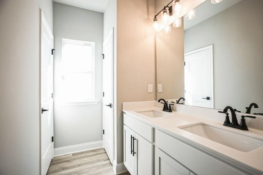 Furnished interior view inside a new home in Maddox Landing, Hoschton (Image 7). Furnished interior view inside a new home in Maddox Landing, Hoschton (Image 7).