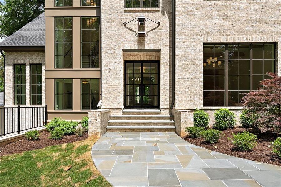 Exterior details and patio area of a home in , Atlanta (Image 36). Exterior details and patio area of a home in , Atlanta (Image 36).