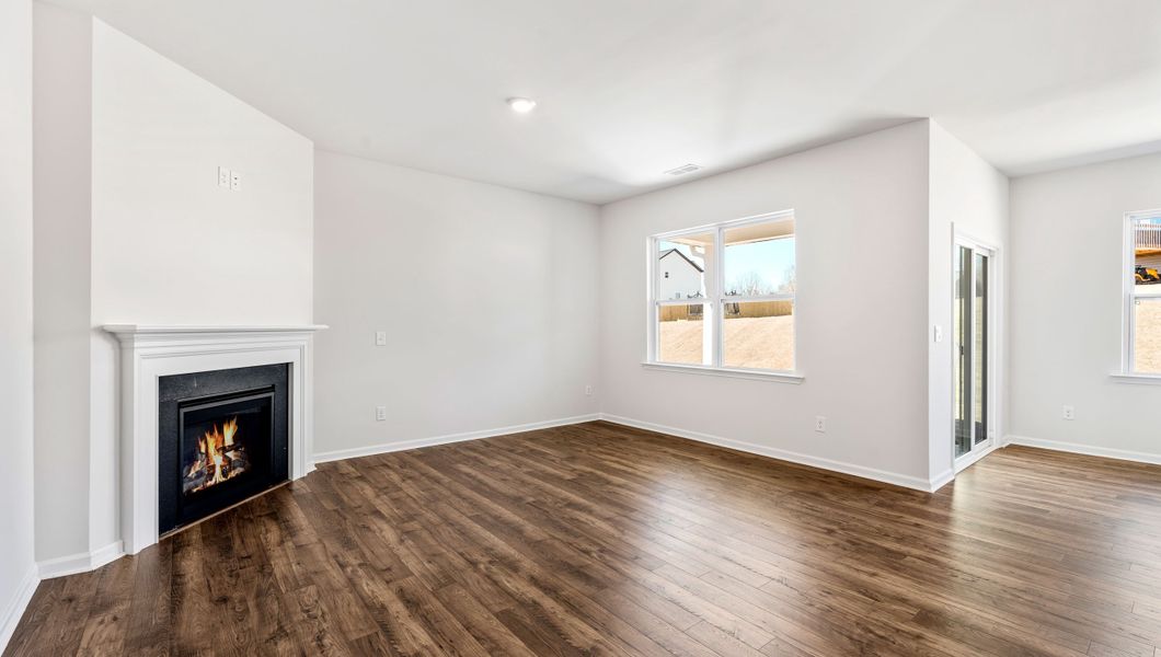 Spacious, unfurnished interior of a new home in Spring Ridge, Anderson (Image 19). Spacious, unfurnished interior of a new home in Spring Ridge, Anderson (Image 19).