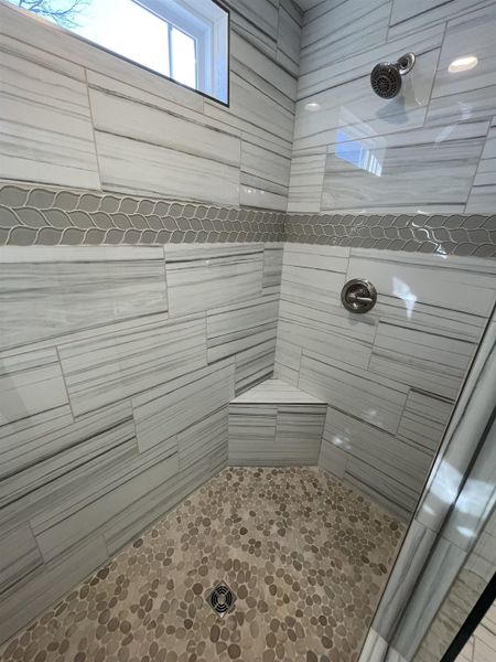 Front exterior of a new home in Pointe Summit, Slater-Marietta, SC, highlighting curb appeal (Image 19).