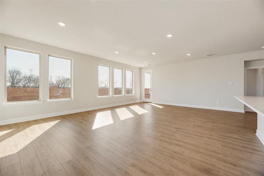 Spacious, unfurnished interior of a new home in Villages of Hurricane Creek, Anna (Image 22). Spacious, unfurnished interior of a new home in Villages of Hurricane Creek, Anna (Image 22).