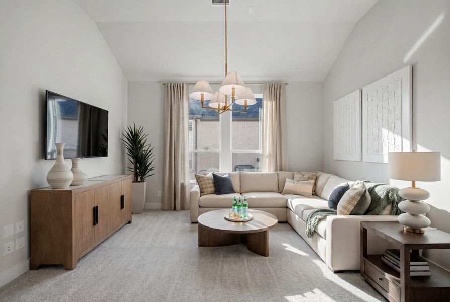 Furnished interior view inside a new home in Quail Hollow, Rockwall (Image 16).