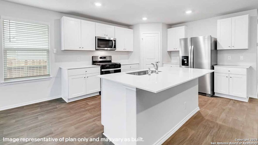Furnished interior view inside a new home in Redbird Ranch, San Antonio (Image 7).