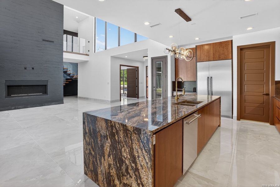 Furnished interior view inside a new home in , San Antonio (Image 5).