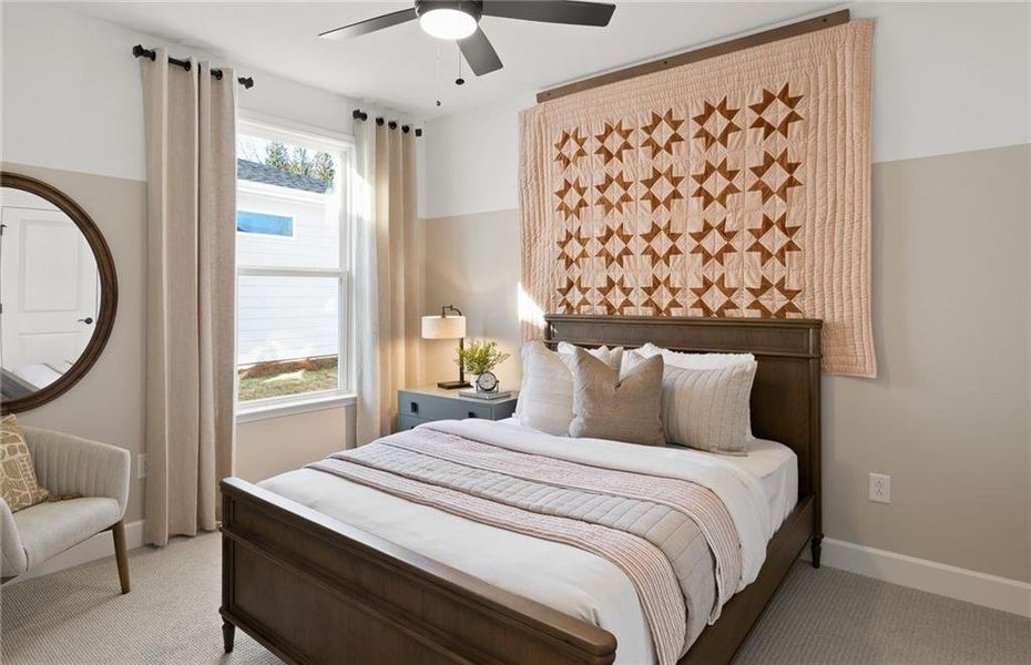 Furnished interior view inside a new home in Sun City Peachtree, Griffin (Image 11).