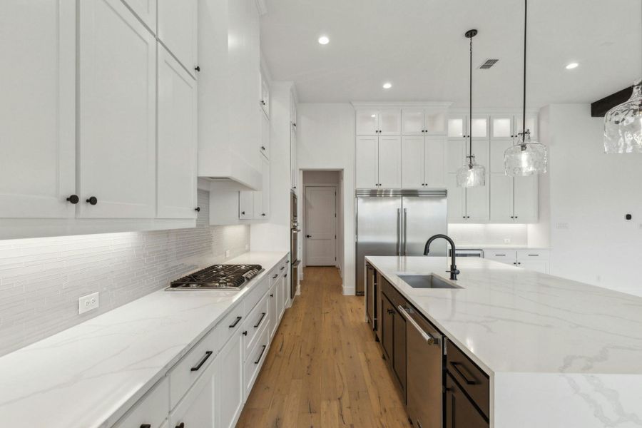 Furnished interior view inside a new home in The Vines, Haslet (Image 8).