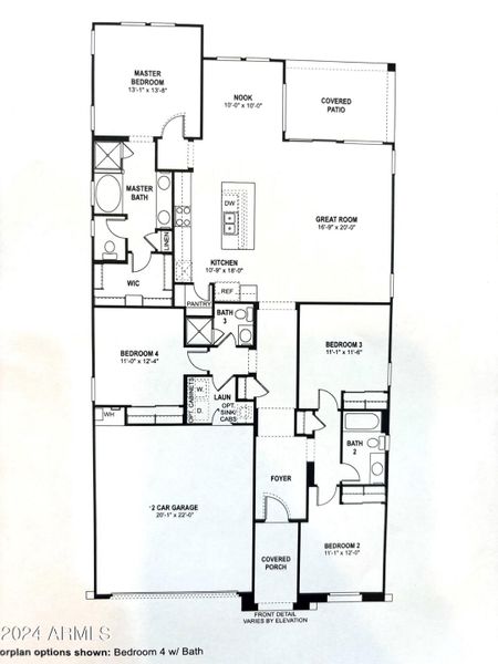 Acclaim lot 4 floor plan