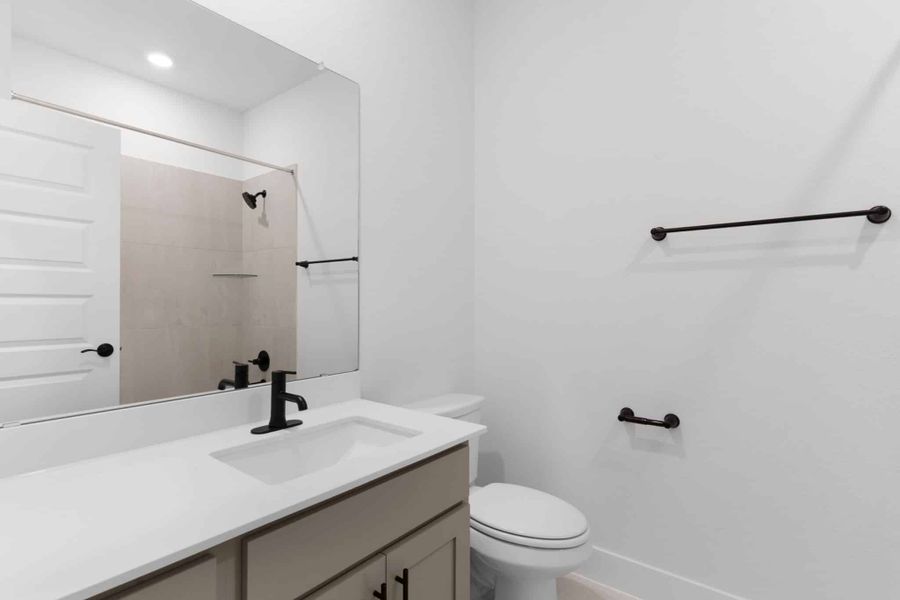 Furnished interior view inside a new home in Highland Village, Georgetown (Image 8). Furnished interior view inside a new home in Highland Village, Georgetown (Image 8).