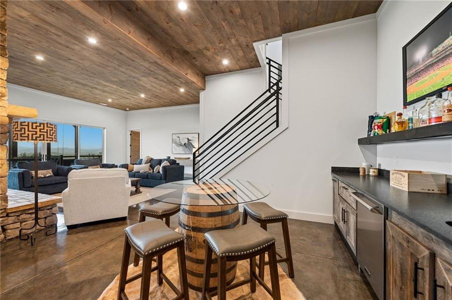 Furnished interior view inside a new home in , Mineral Bluff (Image 56).