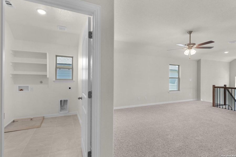 Spacious, unfurnished interior of a new home in Stream Waters, Seguin (Image 22). Spacious, unfurnished interior of a new home in Stream Waters, Seguin (Image 22).