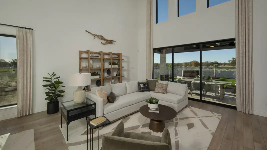 Furnished interior view inside a new home in Grange, Katy (Image 6). Furnished interior view inside a new home in Grange, Katy (Image 6).
