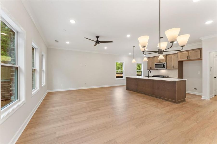 Spacious, unfurnished interior of a new home in Wildwood Place, Powder Springs (Image 27).