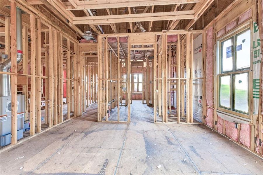 In-progress construction of a new home in , Statham, GA (Image 10).