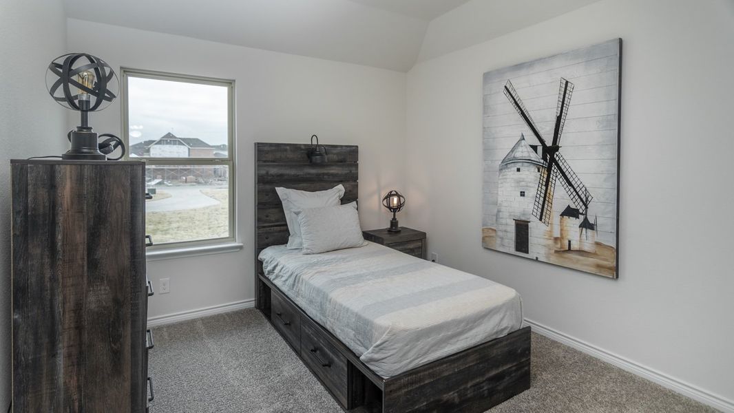 Furnished interior view inside a new home in Liberty Crossing, Royse City (Image 13).